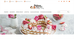 Desktop Screenshot of domowe-wypieki.com